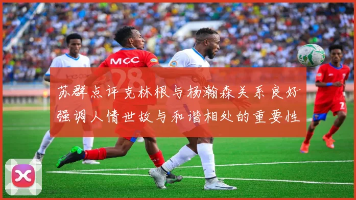 苏群点评克林根与杨瀚森关系良好强调人情世故与和谐相处的重要性